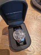 Emporio Armani Herenhorloge - Zo goed als nieuw!, Overige merken, Staal, Staal, Polshorloge