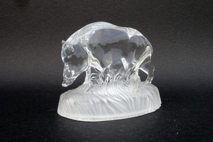 Cristal d'Arques - Wild Zwijn (kristal), Antiek en Kunst, Antiek | Glas en Kristal, Ophalen of Verzenden