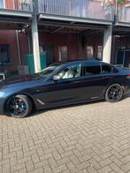 BMW 5-Serie M550i 462pk Xdrive Aut. 2018 Zwart, Auto's, Automaat, 8 cilinders, 2000 kg, 4395 cc