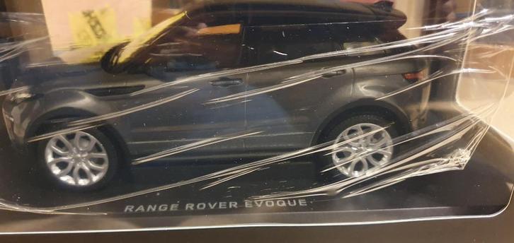 Kyosho 1/18 Range Rover Evoque Corris Grey, Hobby en Vrije tijd, Modelauto's | 1:18, Zo goed als nieuw, Auto, Kyosho, Ophalen of Verzenden