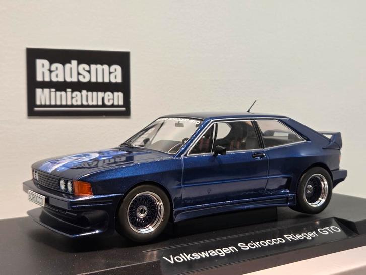 Volkswagen Scirocco Rieger GTO - 1:18 ModelCarWorld, Hobby en Vrije tijd, Modelauto's | 1:18, Nieuw, Auto, Ophalen of Verzenden