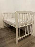 Baby bijzetbed wit hout 60-120, Ophalen, Zo goed als nieuw, Ledikant