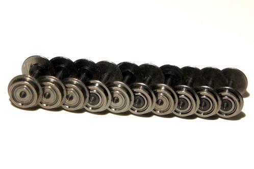 Heris 19956 DC as rond 8 mm, as lengte 24,5 mm, Hobby en Vrije tijd, Modeltreinen | H0, Nieuw, Overige typen, Gelijkstroom, Overige merken