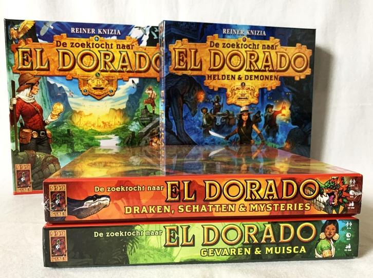 El Dorado Basisspel - + 3 uitbreidingen | Bordspel Voordeel, Hobby en Vrije tijd, Gezelschapsspellen | Bordspellen, Nieuw, Een of twee spelers