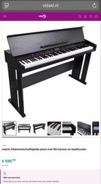 Vidaxl elektrische Piano - Zo goed als nieuw!, Ophalen, Zwart, Digitaal, Zo goed als nieuw