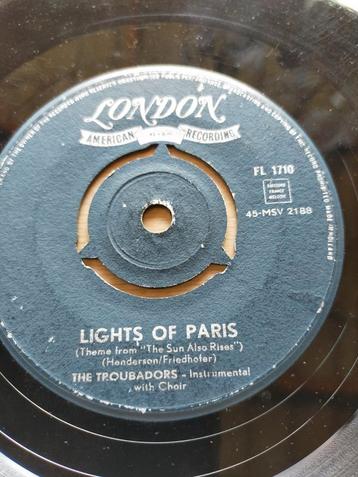 The Troubadours , Lights of Paris  beschikbaar voor biedingen
