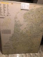 Landkaart Nederland, Ophalen of Verzenden, 1800 tot 2000, Nederland, Landkaart