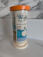 Retro spaarpot Rijkspostspaarbank schoolsparen, Verzamelen, Spaarpotten, Ophalen of Verzenden, Gebruikt, Metaal of Blik, Overige thema's