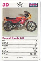 Kw2751 motorkaartje 3d dunstall honda 750, Ophalen of Verzenden, Zo goed als nieuw, Auto's