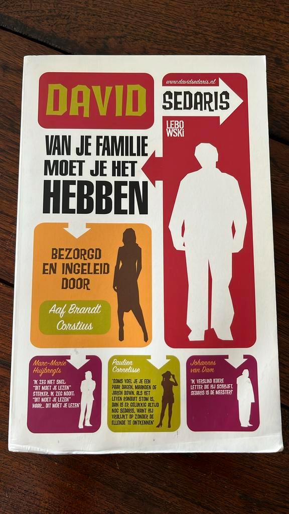 David Sedaris - Van je familie moet je het hebben, Boeken, Literatuur, Gelezen, Ophalen of Verzenden