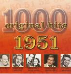 1000 original hits - 1951 = 4,99, Cd's en Dvd's, Cd's | Verzamelalbums, Pop, Ophalen of Verzenden, Zo goed als nieuw