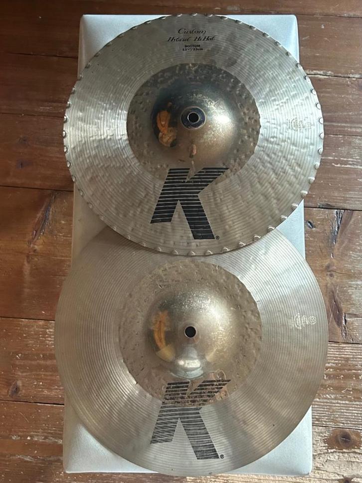 preowned Zildjian K Custom HYBRID Cymbals 11" -20", Muziek en Instrumenten, Instrumenten | Onderdelen, Gebruikt, Drums of Percussie