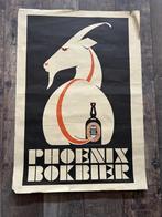 Affiche Phoenix bokbier, Ophalen of Verzenden, Reclamebord, Plaat of Schild