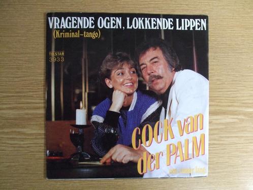 TELSTAR 3933 COCK VAN DER PALM   VRAGENDE OGEN, LOKKENDE LIP, Cd's en Dvd's, Vinyl Singles, Zo goed als nieuw, Single, Nederlandstalig