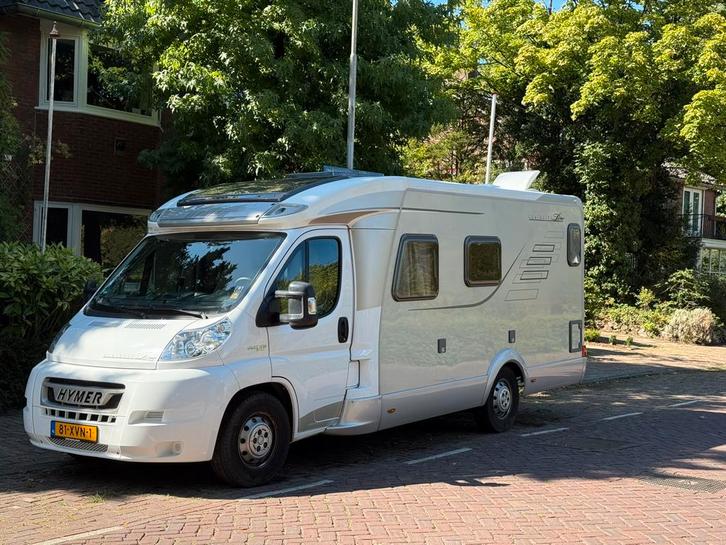 Hymer Tramp T654 CL Exclusive Line camper, Caravans en Kamperen, Campers, Particulier, tot en met 3, Half-integraal, Hymer, Fiat
