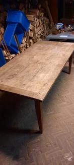 Oude Houten Tafel - Landelijke Stijl, Huis en Inrichting, Ophalen, Gebruikt, 100 tot 150 cm, Landelijk