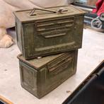 Munitiekist .50 Amerikaans model 2x, Ophalen of Verzenden, Landmacht, Amerika