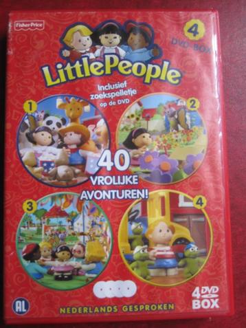 Little People 40 Vrolijke Avonturen (4 disc) beschikbaar voor biedingen