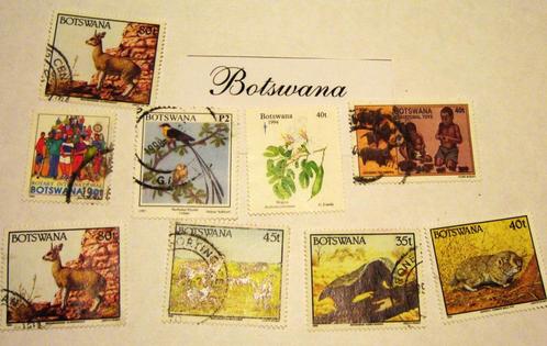foto1 = 0,19 Postzegels botswana dier vogel mensen Postzegel, Postzegels en Munten, Postzegels | Afrika, Overige landen, Ophalen of Verzenden
