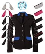 BR Monaco Competition wedstrijdjasje met kleur kraag 44, Dressuur, Ophalen of Verzenden, Zo goed als nieuw, Dames