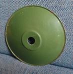 Brocante geëmailleerd lampen kapje, Ophalen of Verzenden