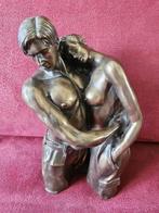 # Oliver Tupton beeld man vrouw ontbloot bovenlichaam 23cm, Ophalen of Verzenden, Zo goed als nieuw, Overige typen