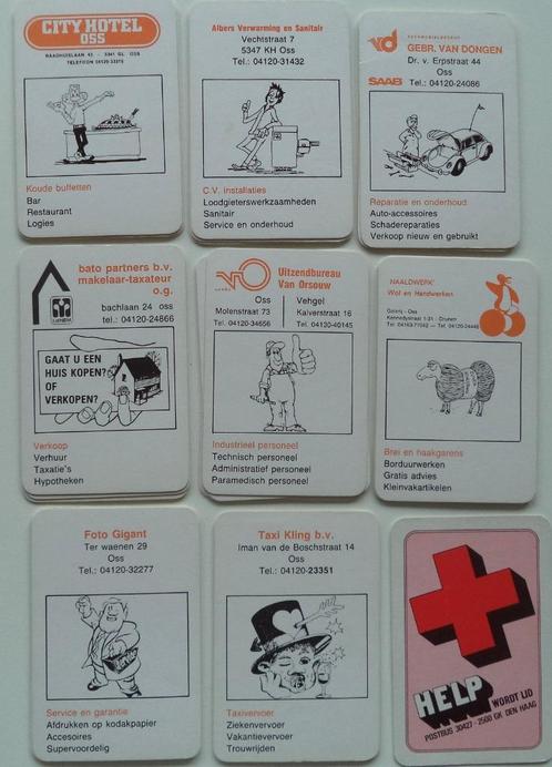OSS - URB Kwartet, Verzamelen, Speelkaarten, Jokers en Kwartetten, Gebruikt, Kwartet(ten), Ophalen of Verzenden