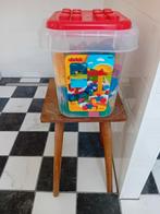 Plastic emmer met deksel gevuld met 100 bouwstenen, Ophalen