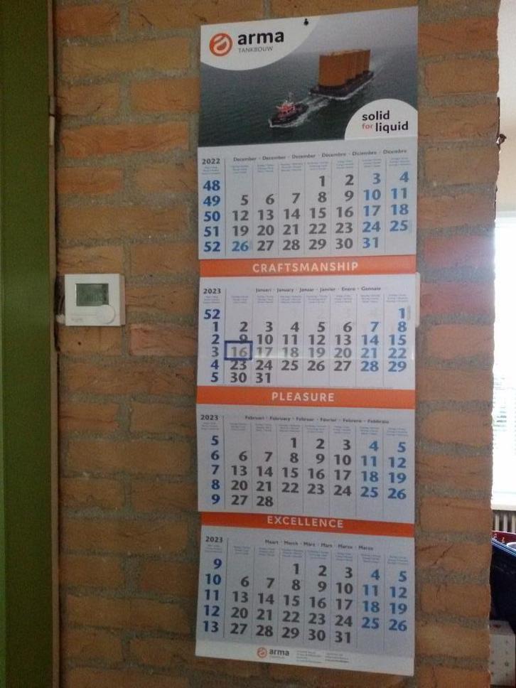 Jaarkalender Arma Tankbouw 2023, Verzamelen, Overige Verzamelen, Nieuw, Ophalen of Verzenden