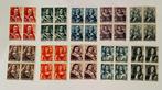 1943 Zeehelden. Complete serie in 10 blokken van vier, Verzenden