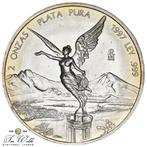 Mexico 2 Onzas Libertad 1997, Ophalen of Verzenden, Zilver