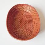 Vintage mand, Huis en Inrichting, Woonaccessoires | Schalen en Manden, Ophalen of Verzenden, Zo goed als nieuw, Rechthoekig, Riet