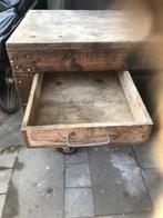 Industriële werk- tafel Zware werkbank, Doe-het-zelf en Verbouw, Werkbanken, Ophalen, Gebruikt, 70 tot 120 cm, Bankschroef