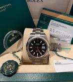 Rolex datejust 2 116334 (2017) black dial, Sieraden, Tassen en Uiterlijk, Horloges | Heren, Ophalen, Zo goed als nieuw, Staal