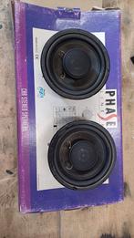 Set Phase lineair 10 cm speakers, Auto diversen, Autospeakers, Gebruikt, Ophalen of Verzenden