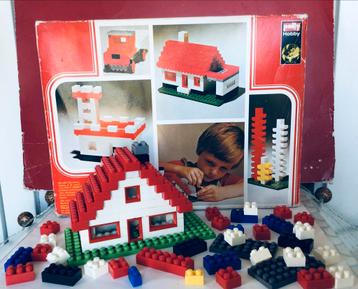 Vintage Polly Hobby bouwsteentjes West Germany ca. 130 stuks beschikbaar voor biedingen