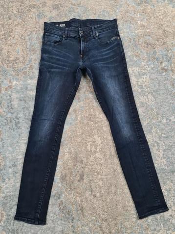 G-Star REVEND Super Slim W32 L32 Skinny STRETCH Bronno3232  beschikbaar voor biedingen
