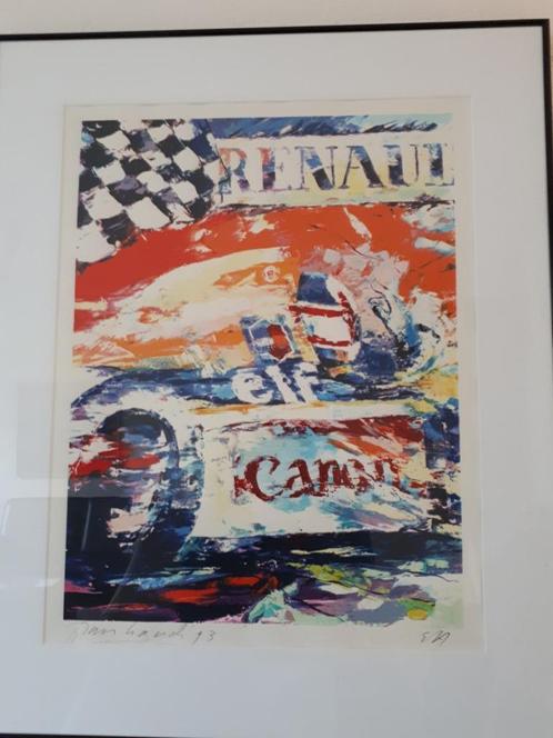 Schilderij - zeefdruk., Huis en Inrichting, Woonaccessoires | Schilderijen, Tekeningen en Foto's, Nieuw, Overige typen, 75 cm of meer