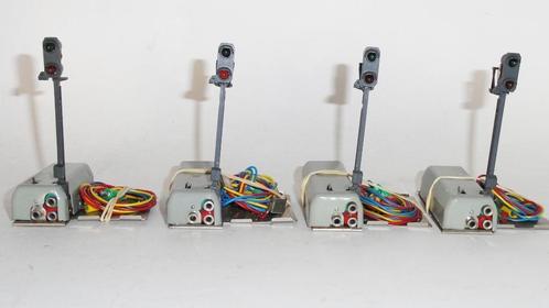 7188 Marklin hoofdsein 4 stuks - correcte staat, Hobby en Vrije tijd, Modeltreinen | H0, Gebruikt, Gelijkstroom of Wisselstroom