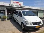 Mercedes Vito Bus 111 CDI343|2010|LANG|9 PERSOONS|NAP|AIRCO|, Auto's, Mercedes-Benz, 221 €/maand, 116 pk, Wit, Origineel Nederlands