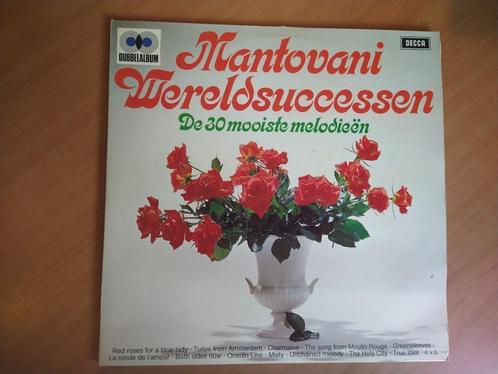 2-LP Mantovani Wereldsuccessen. De 30 mooiste melodieen, Cd's en Dvd's, Vinyl | Klassiek, Gebruikt, Barok, Overige typen, Ophalen of Verzenden