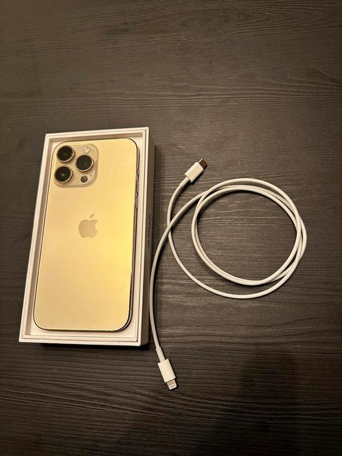 iPhone 14 Pro Max 256Gb goud, Telecommunicatie, Mobiele telefoons | Apple iPhone, Zo goed als nieuw, 256 GB, Zonder abonnement