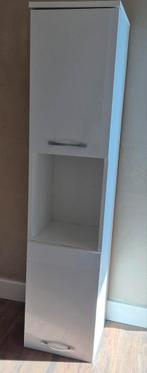badkamerkast wit hoogglans, Huis en Inrichting, (Half)hoge kast, Minder dan 50 cm, Ophalen of Verzenden, Zo goed als nieuw