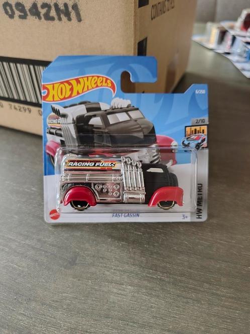 2022 K case Hot Wheels Fast Gassin, Hobby en Vrije tijd, Modelauto's | Overige schalen, Ophalen of Verzenden