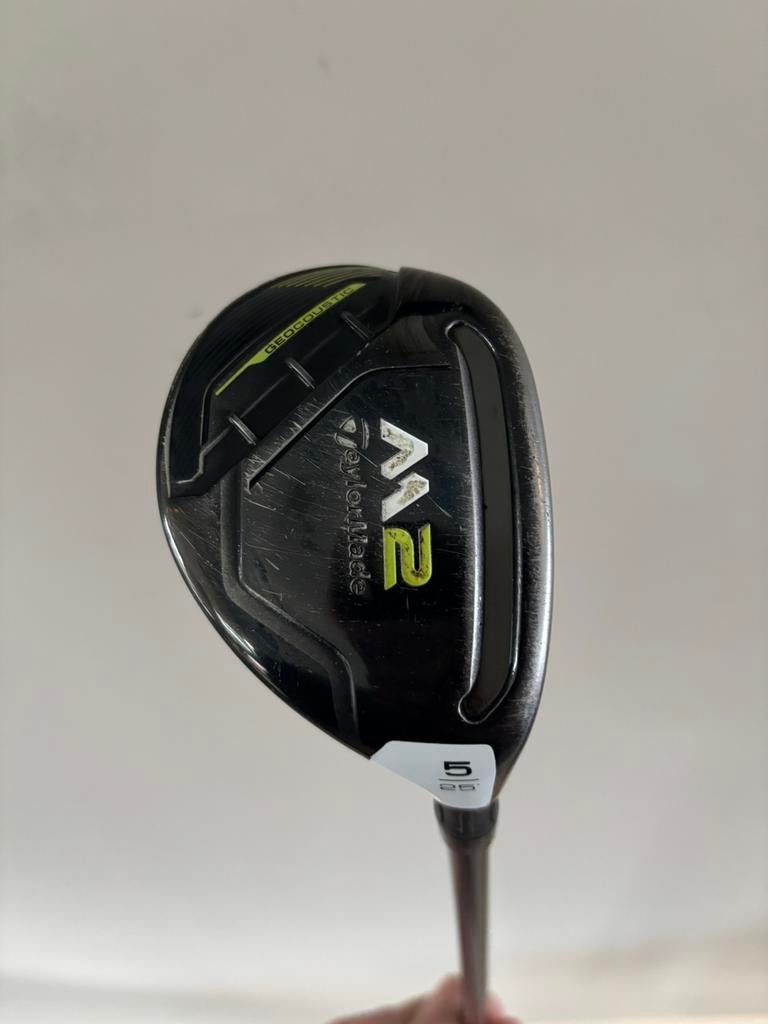 Taylormade M2 Hybride 5 | 25* Loft | A Flex | Nette Staat, Sport en Fitness, Golf, Taylormade, Taylormade, Zo goed als nieuw, Club