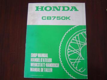 Honda CB750K 1978 motorcycle shop manual CB 750  beschikbaar voor biedingen