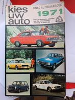 Kies Uw Auto 1971, Boeken, Auto's | Boeken, Ophalen of Verzenden, Gelezen, Algemeen