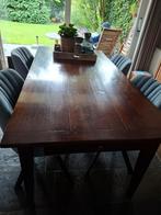 Eettafel, Huis en Inrichting, Ophalen, Gebruikt, Klassiek, Teakhout