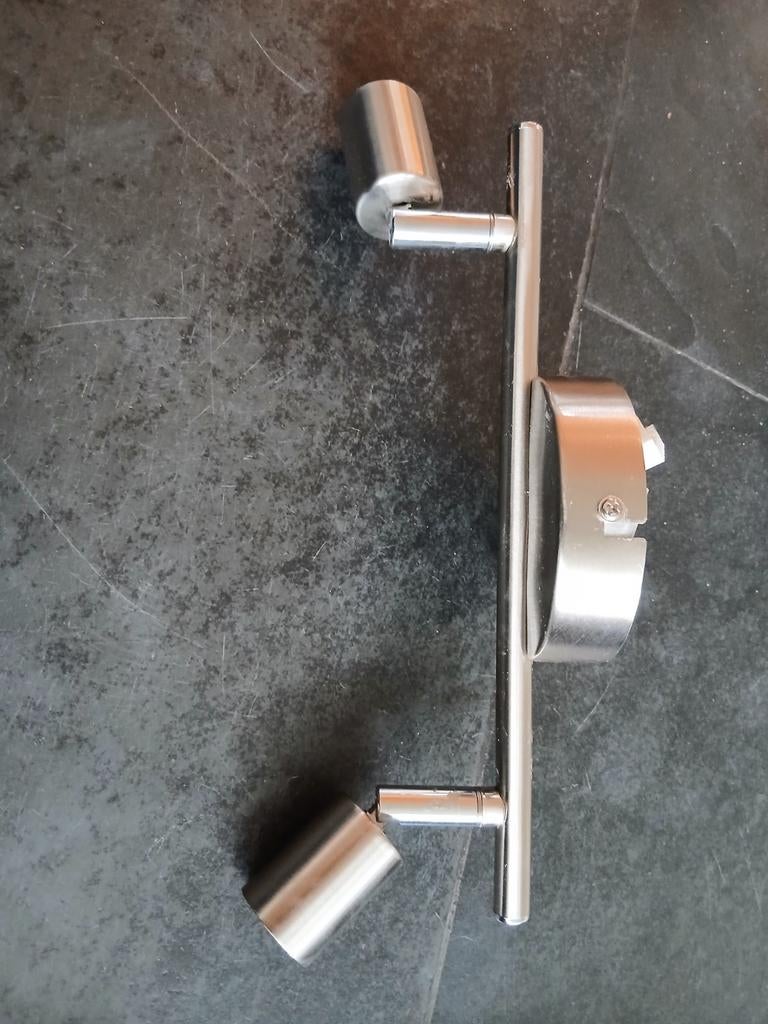 Plafondlamp met 2 Spots - Gamma, Ophalen of Verzenden, Zo goed als nieuw, Metaal, Modern