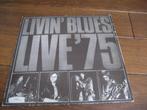 Livin blues live 75 lp nederbeat, Ophalen of Verzenden, 1960 tot 1980, Gebruikt, 12 inch